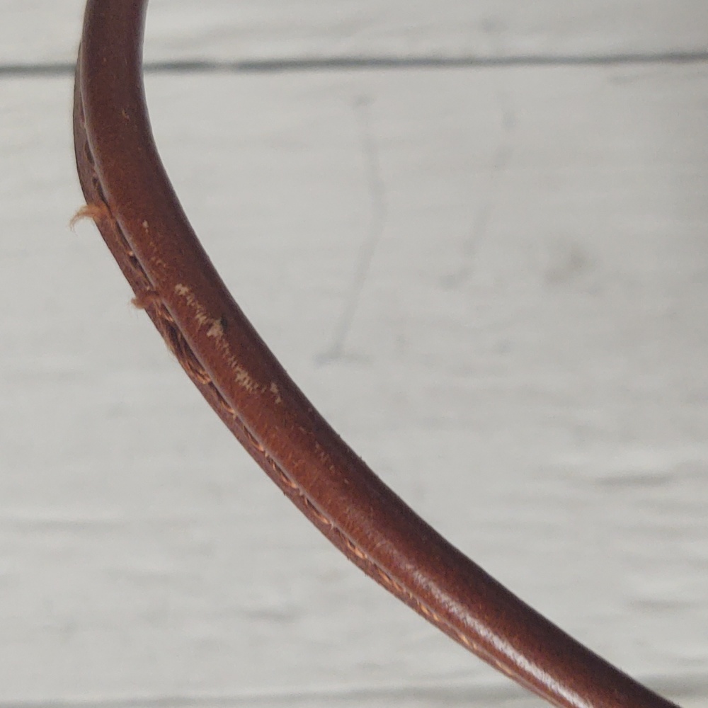 Patricia Nash Piedmont Laser Cut Sherpa and Leather Wristlet - Tan - Picture 9 of 10